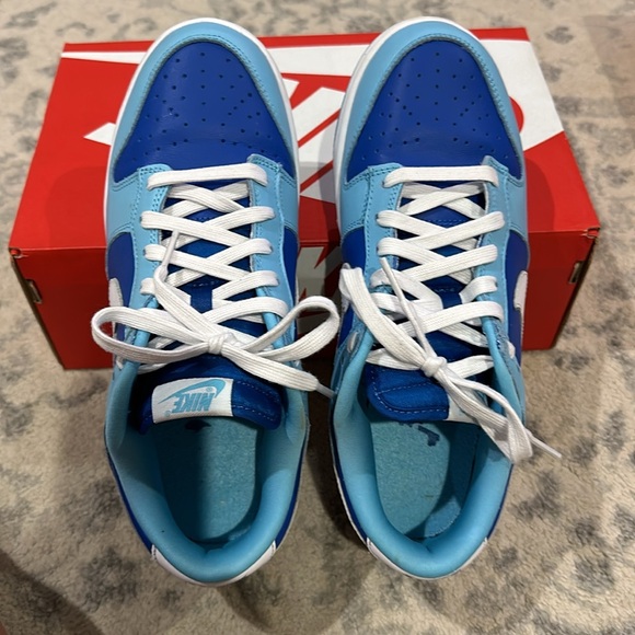 Men’s Nike Dunk Low Argon Blue Size 8.5 - Picture 4 of 8